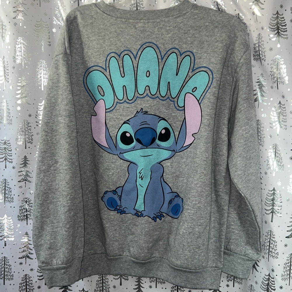 Stitch Graphic Sweatshirt BNWT - Picture 3 of 6
